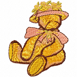 Bears Embroidery Design 9